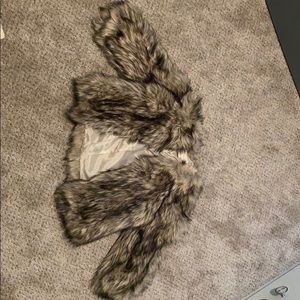 Michael Kors faux fur jacket